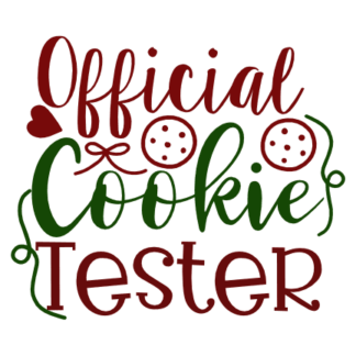 official-cookie-tester-funny-christmas-free-svg-file-SvgHeart.Com