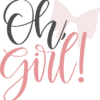 oh-girl-bow-baby-shower-free-svg-file-SvgHeart.Com