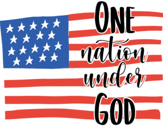 one-nation-under-god-american-flag-religious-4th-of-july-free-svg-file-SvgHeart.Com