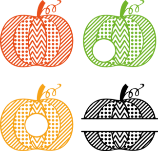 patterned-pumpkin-monogram-frame-halloween-free-svg-file-SvgHeart.Com