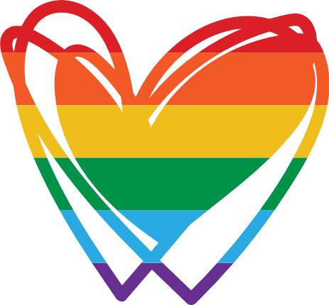 Rainbow Heart SVG, LGBTQ Pride Svg, Gay Pride Svg, LGBTQ Awareness, Layered  Rainbow Svg, Jpg, Sublimation Png, Vinyl Decal File for Cricut 