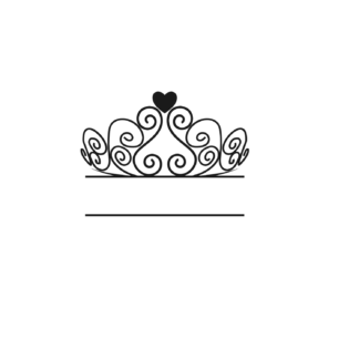 princess-crown-split-text-frame-queen-free-svg-file-SvgHeart.Com