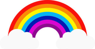 rainbow-with-clouds-kids-free-svg-file-SvgHeart.Com
