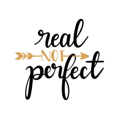 Real Not Perfect, Arrow Free Svg File - SVG Heart