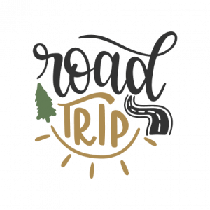 Road Trip, Tree, Way Free Svg File - SVG Heart