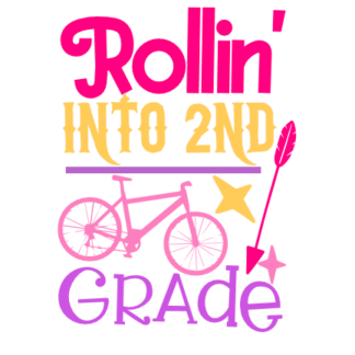 rollin-into-2nd-grade-funny-school-free-svg-file-SvgHeart.Com