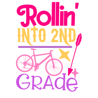 rollin-into-2nd-grade-funny-school-free-svg-file-SvgHeart.Com