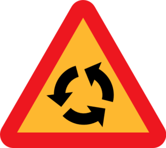 roundabout-road-sign-free-svg-file-SvgHeart.Com