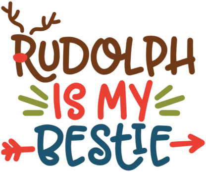 rudolph-is-my-bestie-free-svg-file-SvgHeart.Com