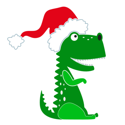 santa-saurus-funny-christmas-free-svg-file-SvgHeart.Com