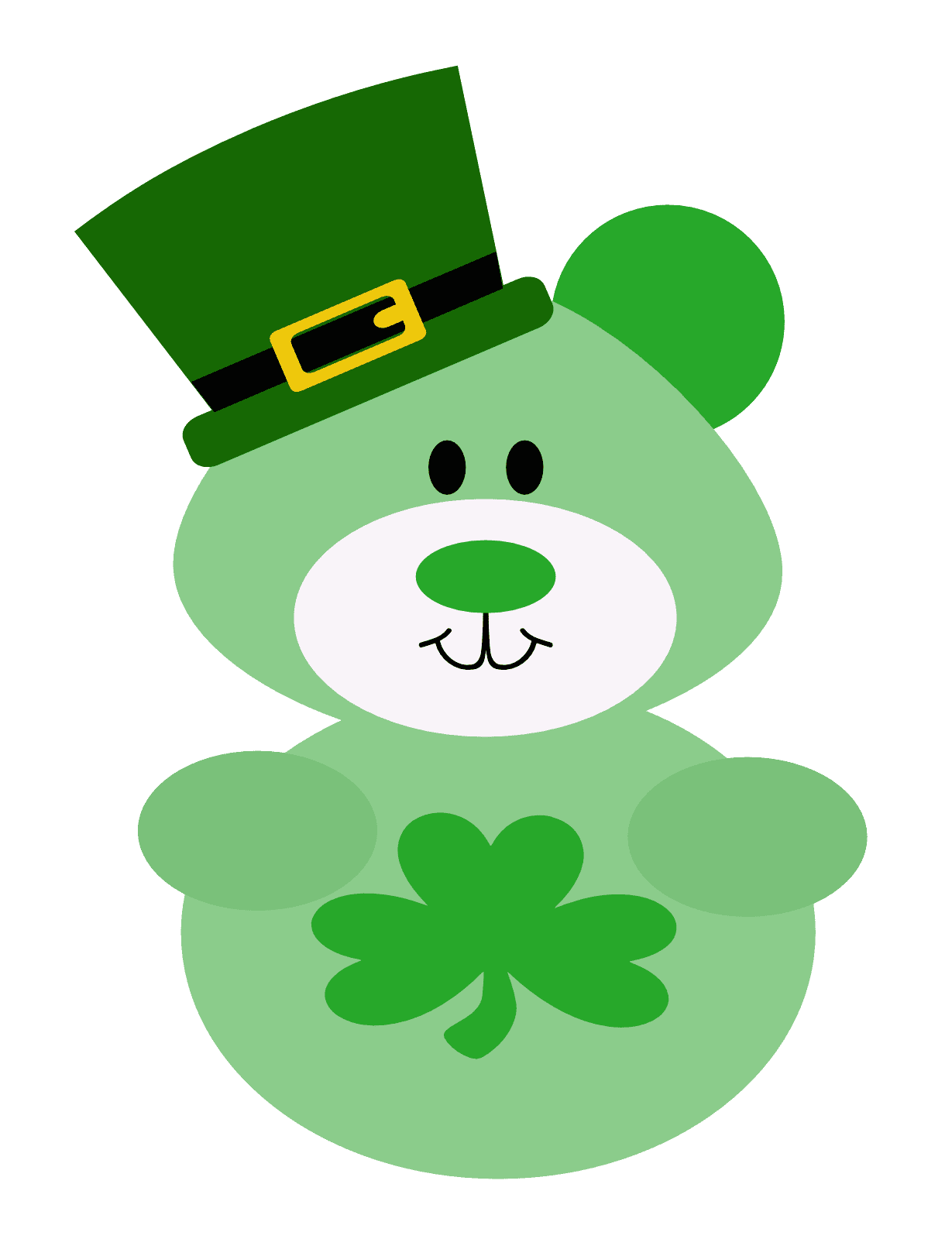 St Patrick Hat Vector Hd Images, Happy St Patricks Day With Little Green  Hat And Clover, March, Shamrock, Irish PNG Image For Free Download