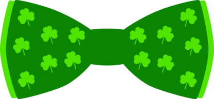 shamrock-bow-st-patricks-day-decorative-free-svg-file-SvgHeart.Com