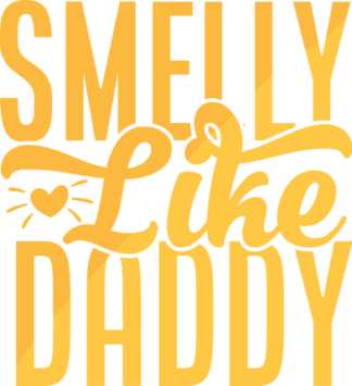 smelly-like-daddy-baby-onesie-free-svg-file-SvgHeart.Com
