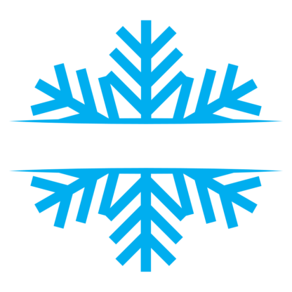 snowflake-split-text-frame-winter-free-svg-file-SvgHeart.Com