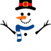 snowman-split-text-frame-winter-free-svg-file-SvgHeart.Com