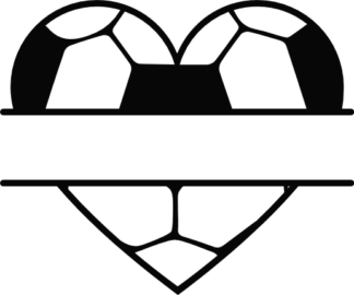 soccer-ball-heart-split-text-frame-sport-free-svg-file-SvgHeart.Com