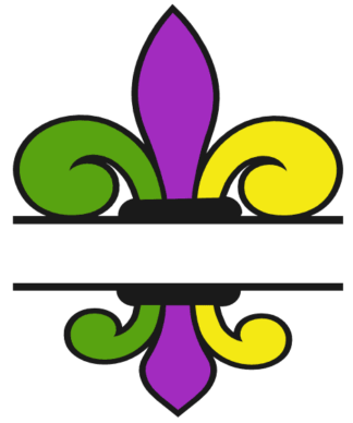 split-fleur-de-lis-mardi-gras-decoration-free-svg-file-SvgHeart.Com