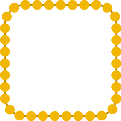 square-shape-beads-decorative-free-svg-file-SvgHeart.Com