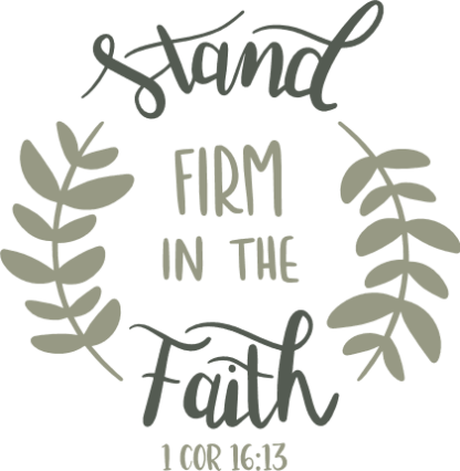 stand-firm-in-the-faith-laurel-wreath-cor-1613-bible-verse-free-svg-file-SvgHeart.Com