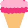 strawberry-scope-ice-cream-with-cone-summer-free-svg-file-SvgHeart.Com
