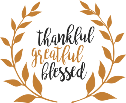 thankful-greatful-blessed-laurel-wreath-thanksgiving-free-svg-file-SvgHeart.Com