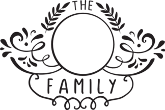 the-family-monogram-frame-free-svg-file-SvgHeart.Com