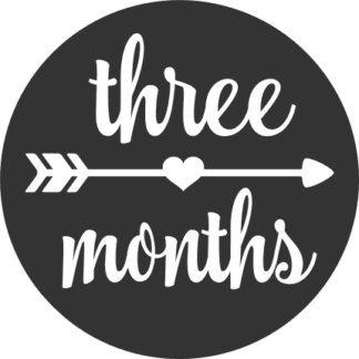 three-months-baby-free-svg-file-SvgHeart.Com