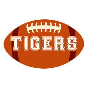 Tigers, Football Ball, Sport Free Svg File - SVG Heart