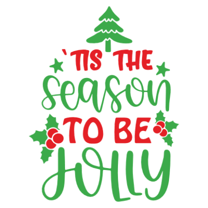 tis-the-season-to-be-jolly-christmas-free-svg-file-SvgHeart.Com