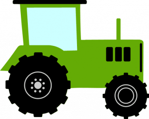 tractor, farm vehicle - free svg file for members - SVG Heart