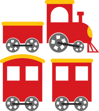 train-set-bundle-locomotive-and-wagons-vehicle-free-svg-file-SvgHeart.Com