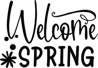 welcome-spring-season-free-svg-file-SvgHeart.Com