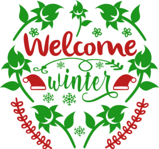 welcome-winter-december-christmas-free-svg-file-SvgHeart.Com