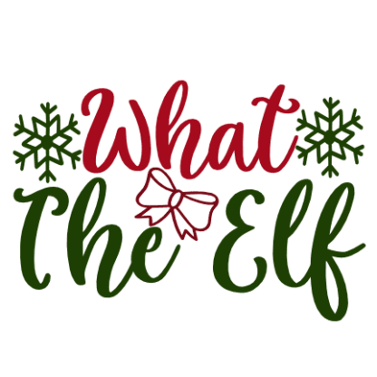 what-the-elf-christmas-free-svg-file-SvgHeart.Com