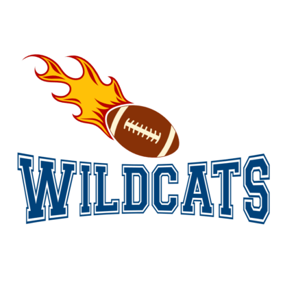 wildcats-football-ball-in-fire-sport-free-svg-file-SvgHeart.Com