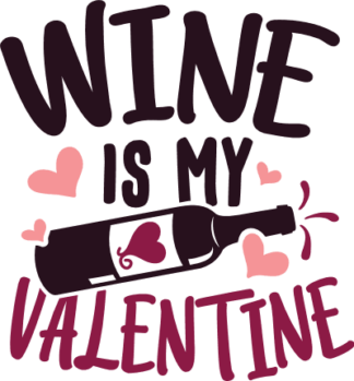 wine-is-my-valentine-bottle-drinking-free-svg-file-SvgHeart.Com