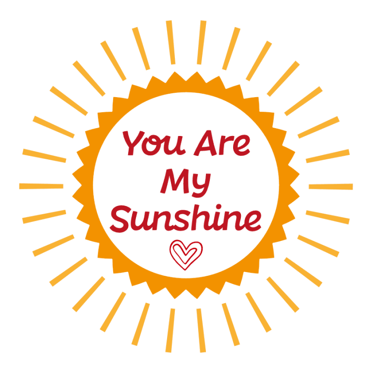 You Are My Sunshine, Baby Onesie Free Svg File - SVG Heart