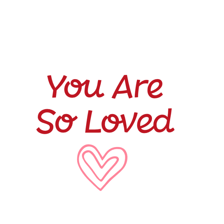 You Are So Loved, Valentine's day Free Svg File - SVG Heart