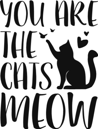 you-are-the-cats-meow-cat-lover-pet-free-svg-file-SvgHeart.Com