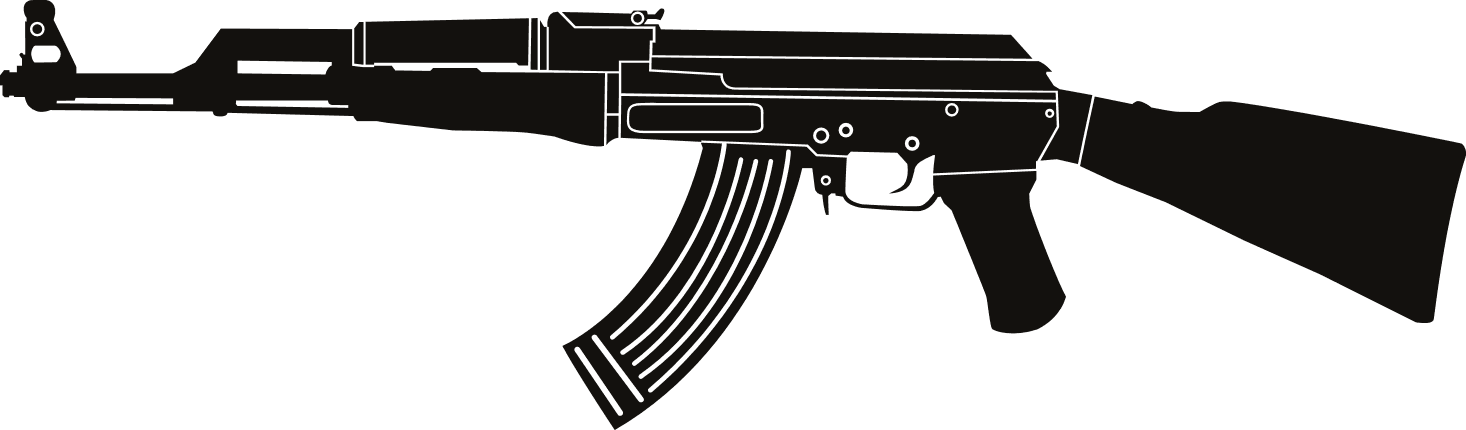 Ak 47 Svg Gun Vector Ak47 Rifle Svg Gun Cricut Files - vrogue.co