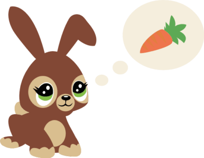 cute-rabbit-and-carrot-clipart-kids-room-decoration-free-svg-file-SVGHEART.COM