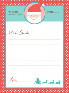 letter for santa, christmas free svg file - SVG Heart