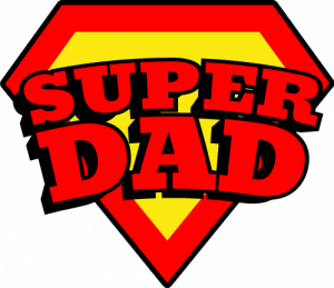 super dad, fathers day - free svg file for members - SVG Heart