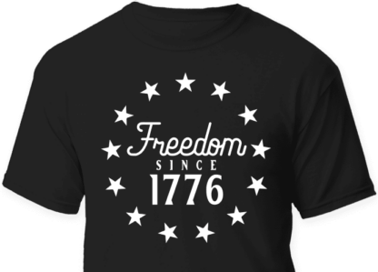freedom since 1776 - free svg file for members - SVG Heart