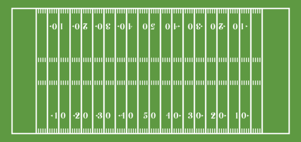 amercian football play field - free svg file for members - SVG Heart
