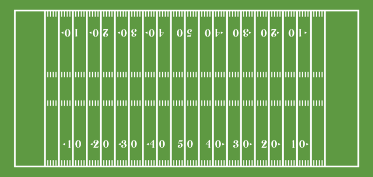 amercian football play field - free svg file for members - SVG Heart