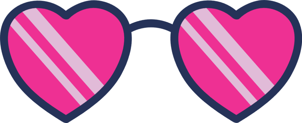 Love Heart Shaped Sunglasses Valentines Day Free Svg File Svg Heart