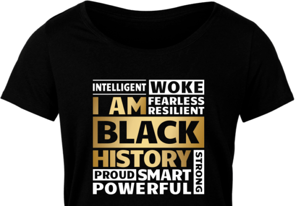 I Am Black History Golden Png Intelligent Proud Smart Free Svg File