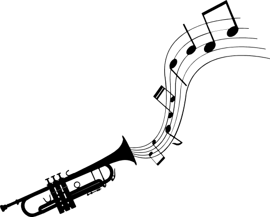 Trumpet Musician Silhouette PNG & SVG Design For T-Shirts