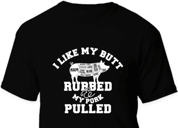 I Like My Butt Rubbed My Pork Pulled Bbq Tshirt Design Free Svg